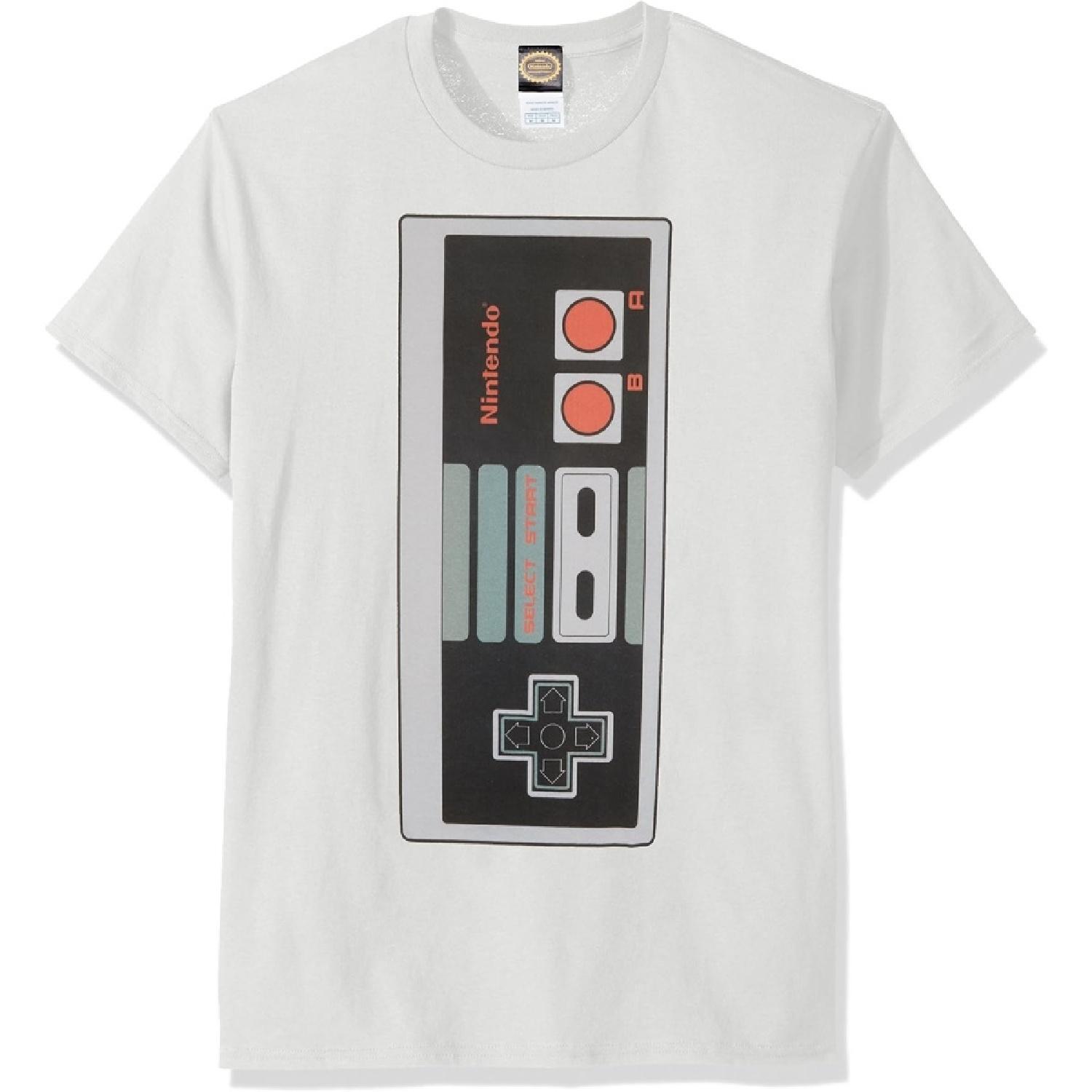 Nintendo Men s Big Controller T-Shirt(1) XXXXXL белый