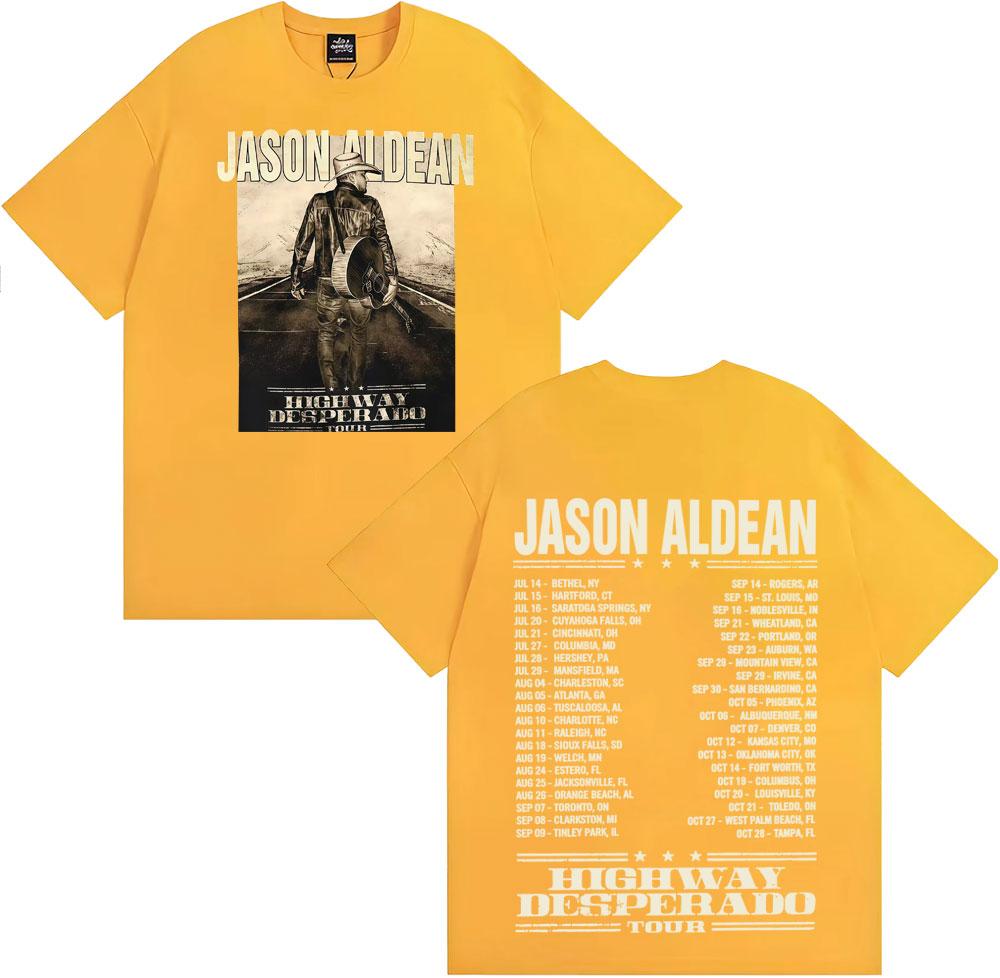 90s Vintage Try That in A Small Town T Shirt Jason Aldean Country Music T-shirt Men's Harajuku Hip Hop Punk 100% Cotton T-shirts