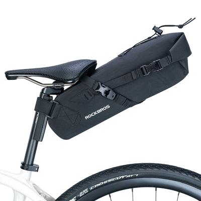 Bicycle Saddle Bag with Adjustable Size 3L Black