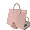 PU Laptop Bag Pink Computer Protective Case Laptop Handbag Laptop Sleeve  for Girl