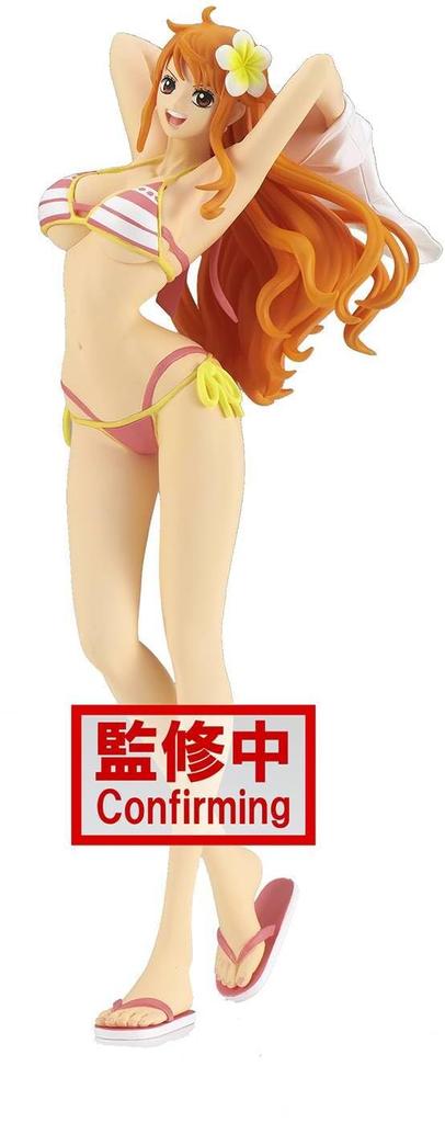 One Piece GRANDLINE GIRLS ON VACATION NAMI Nami [2.Pink Ver.] (single Item) Banpresto