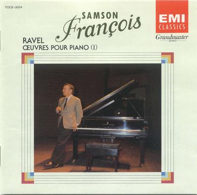 CD SAMSON FRANCOIS; RAVEL - Pavane for the Dead Princess-Comple TOCE3024 EMI Classics 1995 Japan Classical Used
