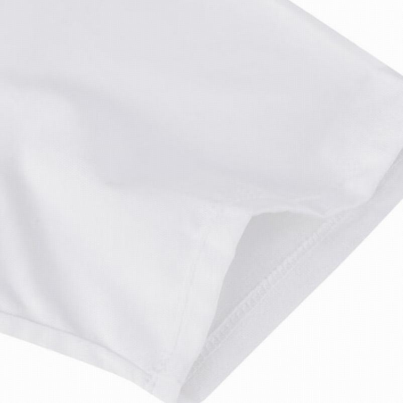 Nike T-Shirt Sports Round Neck Pullover Simple Casual Short Sleeve Kids Tops White 820564-100