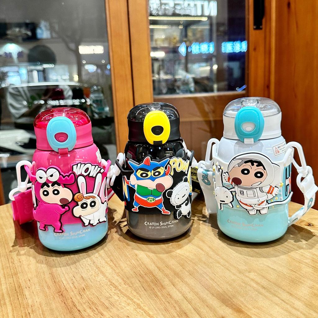 Children's Thermos Cup Students Go To School Special Water Cup Straw Cup Lovely Girl