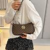 Fashion Retro Trend Printed Letter Women's Handbag High-end Texture Temperament Versatile Shoulder Armpit Bag