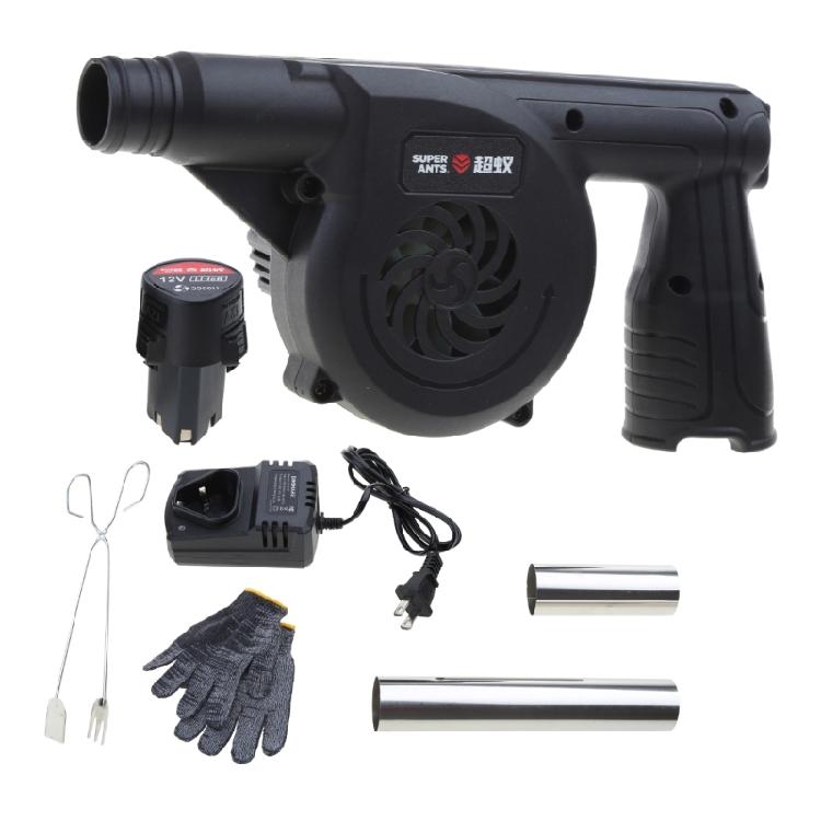 Portable Handheld Electric BBQ Fan Air Blower Barbecue Fan Blower Rechargeable