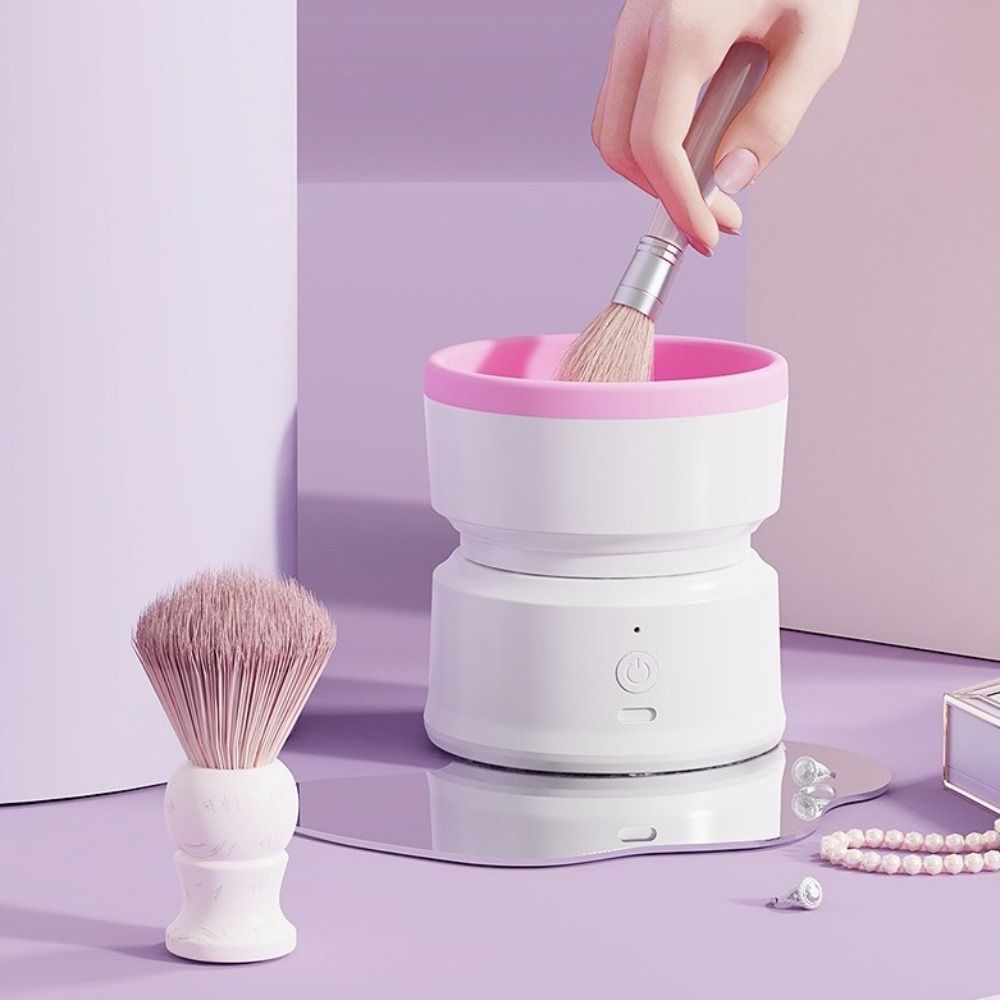 Electric Lazy Cleaning Brush Tool USB Brush Scrubber  for Brush Cleaning