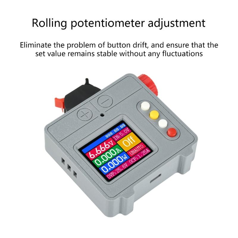 Compacts 5W Variable Power Supply 0.6V To 25.6V Wide Ranges Adjustable For Electronics Repair And Experiment Precisions Work