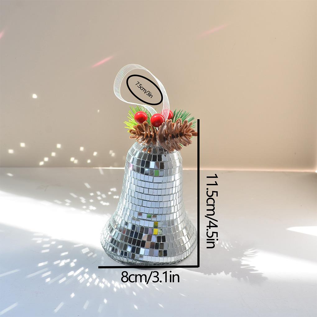 Neuer 1 Stück Weihnachtsglocken Anhänger Weihnachts-Bastelarbeit Weihnachtsbaum Hängeglocken Baumdeko Neujahrsgeschenke