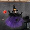 New Halloween Gauze Bar Pendant: Pumpkin, Witch, Ghost Scene Decoration