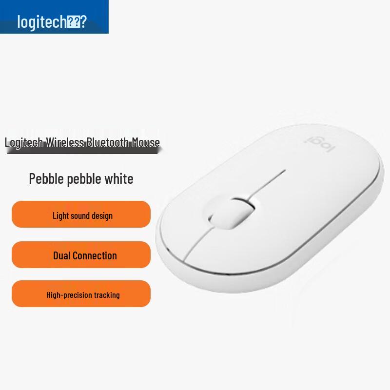 

Logitech Pebble M350 Wireless Bluetooth Silent Mouse