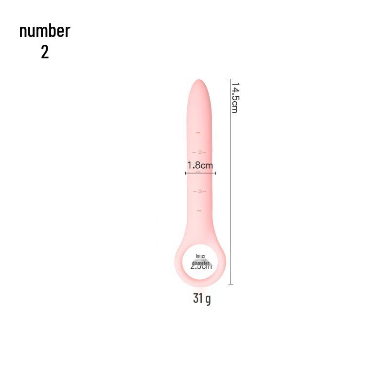 Silikonový anální kolík s váhou a tažným kroužkem - Unisex erotická hračka pro dospělé