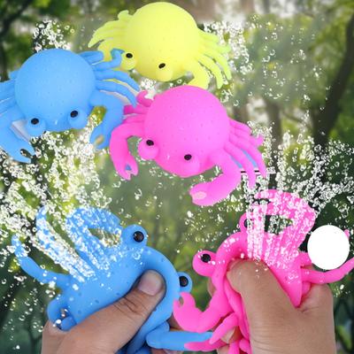 Wasserabsorbierender Krebs Kinder Badezimmer Strand Wasserspielzeug Schwimmbecken Krebszange Spaß Baby Wasserspielzeug
