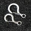 Carabiner Clip Pendant Clasps Spring Ring Jewelry Clasps Titanium Alloy Necklace Connector for Jewelry Bracelet Making
