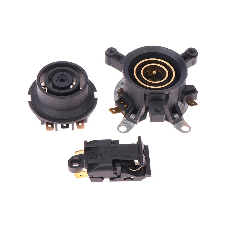 

3pcs/set Base Thermostat Temperature Switch Connector Coupler Socket Household Acessories Electric Kettle Accessories