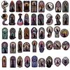 50 Gothic Edition Dark Cat Stickers Decorate Guitar Notebook Luggage Waterproof And Wholesale