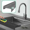 Kitchen Faucet Silicone Mat Drip Protection Pads Faucet Water Catcher Mat Sink Drain Pad Waterproof Non-slip Sink Protector