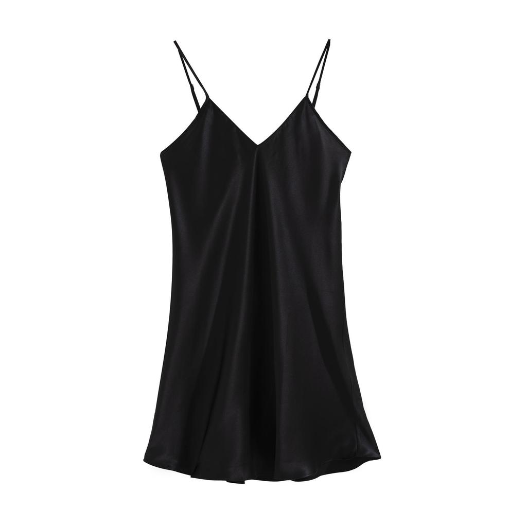 Women's Chic Mulberry Silk Camisole Pajamas - Luxurious and Sensual Homewear