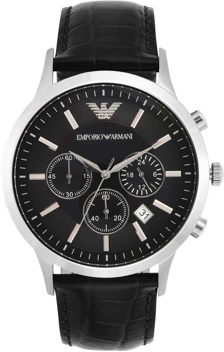 

Чоловічий годинник AR2447 Genuine Import Black [Emporio Armani].