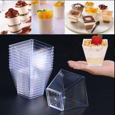 DIY Bakeware Party Supplies Trapezoidal Container Dessert Cup Pastry Tools Mousses Disposable Cups