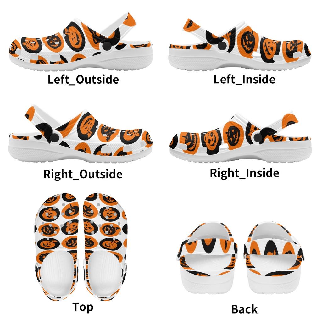 Women Men Printed EVA Clogs Lightweight Breathable Slip On Garden Beach Pool Bathroom Home Casual Summer Footwear