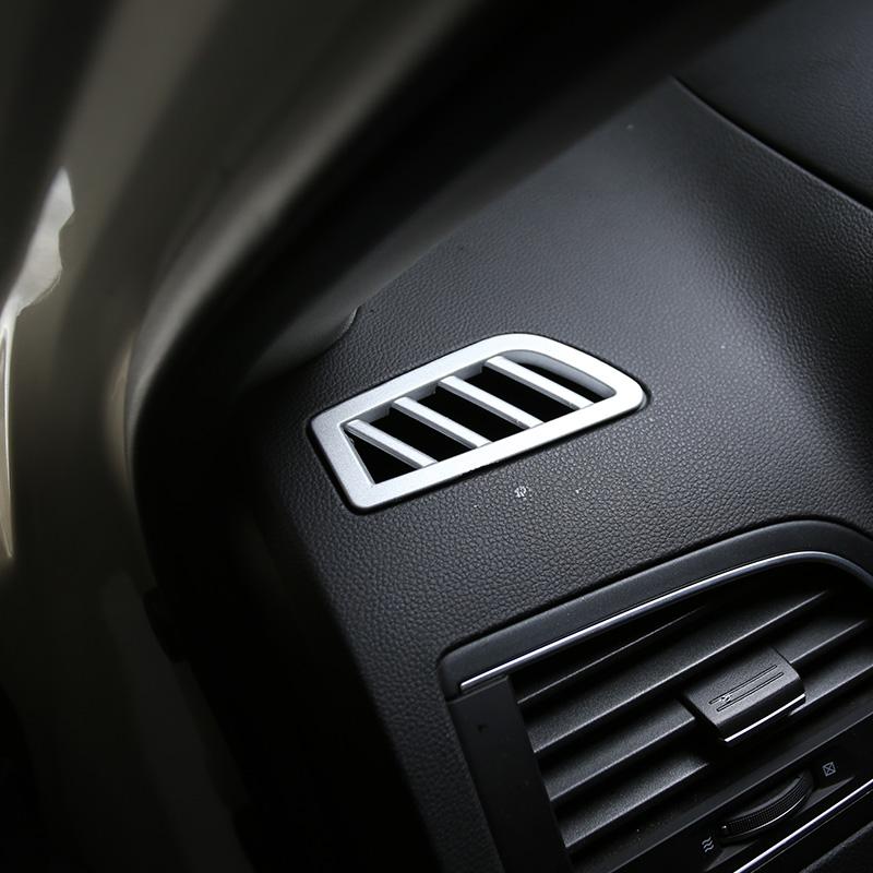 2 STYLES Car Interior Front Air Vent Protection Trim Cover Sticker for Renault Koleos for Samsung QM6 2016 2017 2018 Accessories