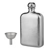 Titanium Flask 230ml with Funnel Ultra-Light Portable Wine Flask Health Selection Whiskey Flask for