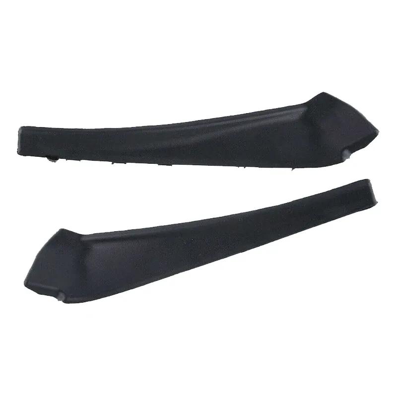 Pair Car Front Side Windshield Wiper Cowl Extension Trim Cape Black Grille Outer Cover for Nissan Rogue 2014-2020 Exterior Parts