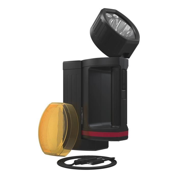 Lampe torche sans fil Ansmann 1600-0223 noir N/A 990 g