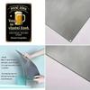 Vintage Czech Slogan Metal Sign 2D Flat Aluminum Wall Art Retro Home Decor Funny Quotes Life Sayings Weather Resistant for Resta