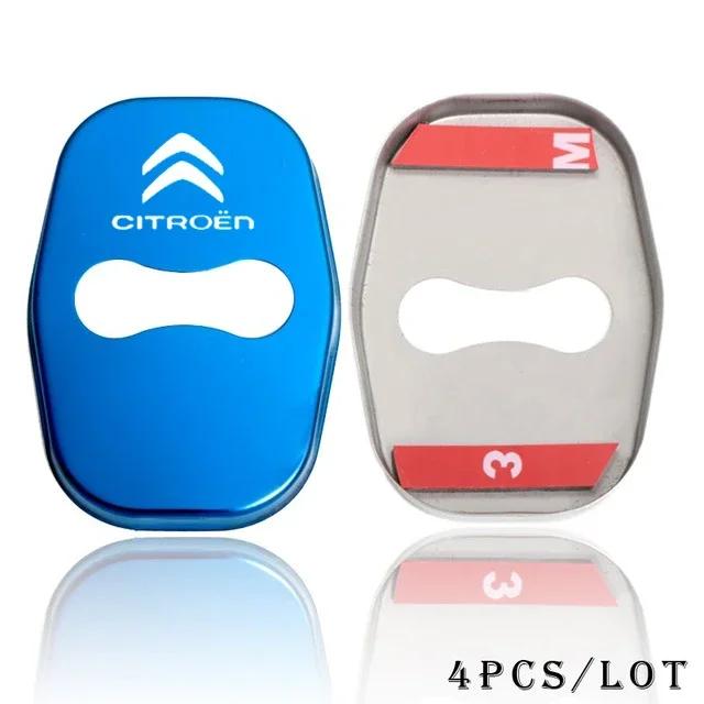 Car Door Lock Cover Protective Sticker Case for Citroen DS C2 C1 C3 C4 C5 Berlingo Picasso Elysee Saxo Relay 3 Xsara Accessories