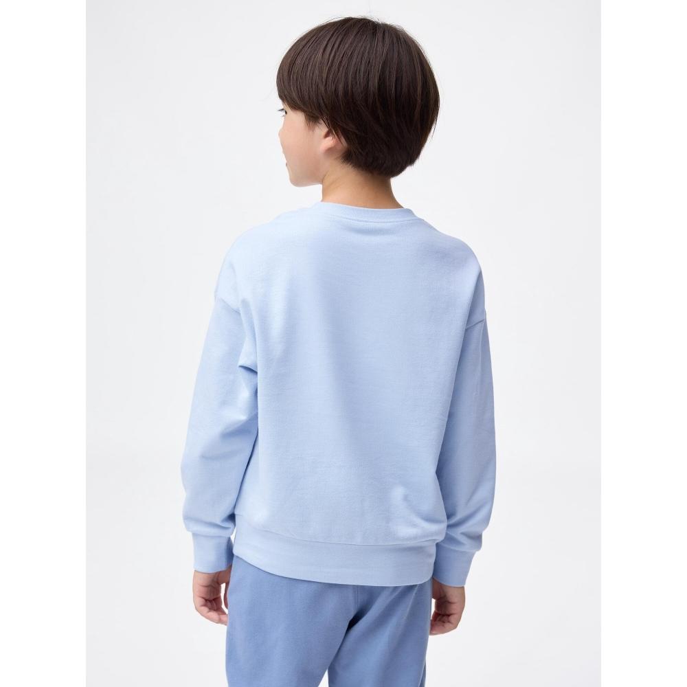 Gu By Uniqlo Kids Cotton Sweat Pullover Logo