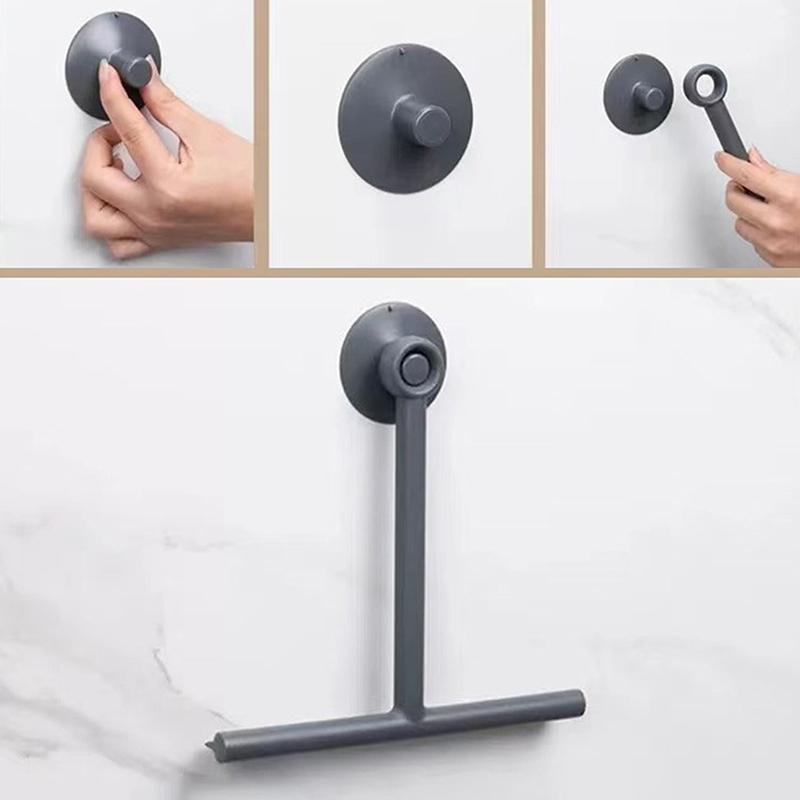 Silikon Tutuculu Duş Silecek Cam Silecek Kazıyıcı Duş Silecek Temizleyici Banyo Aynası Silecek Kazıyıcı Cam Temizleme