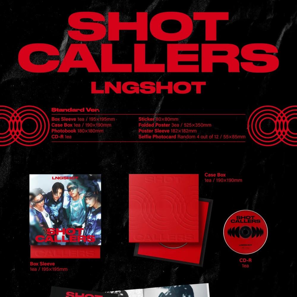 LNGSHOT - [SHOT CALLERS] EP Album STANDARDní verze