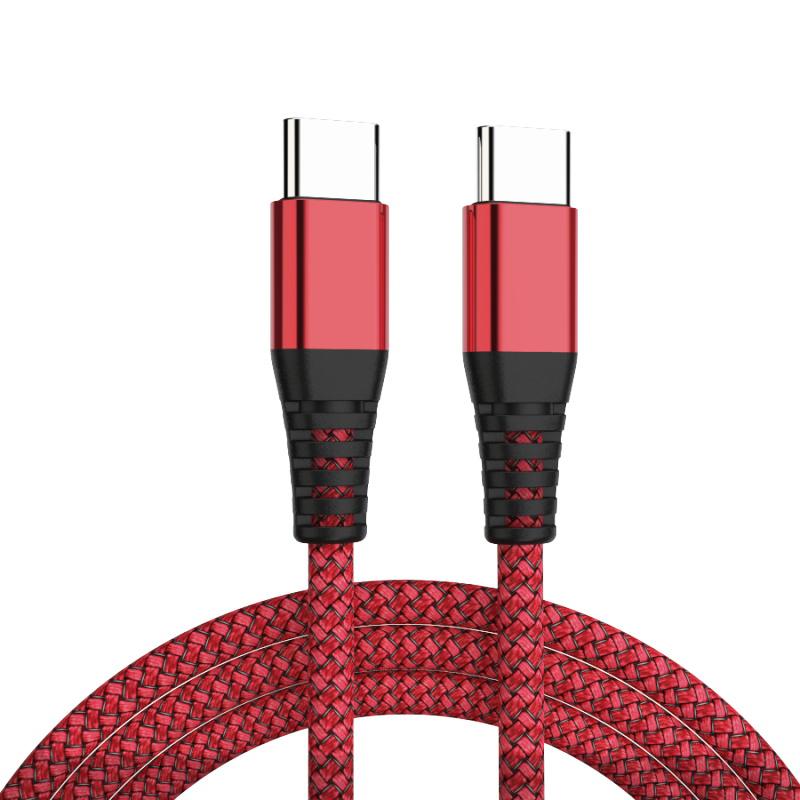 5A Fast Charging Type-c to Type-c Advanced Color Data Cable Is Suitable for All Type-c Interface Devices