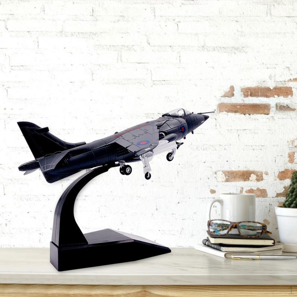 Collection 1/72 Scale Alloy Jet Plane Britain Semi Fighter Model Display Collectibles and Home