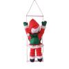 Weihnachtsmann Kletterseil und Leiter Dekoration