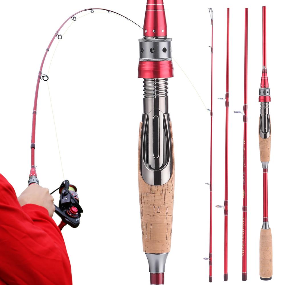 SOUGAYILANG Carbon Fiber Fishing Rods Spinning Rod Casting Fishing Rod Optional for Outdoor Fishing