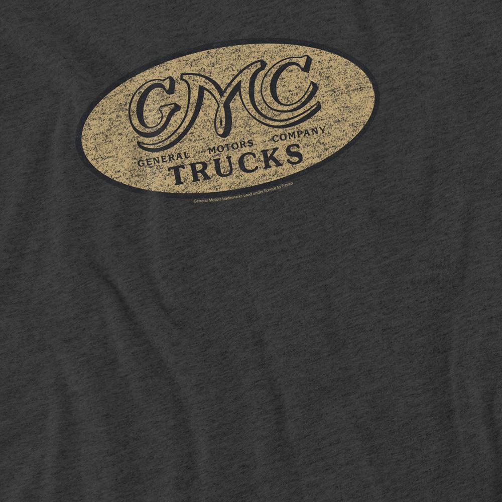 GMC Unisex Adult Oval Logo Vintage T-Shirt