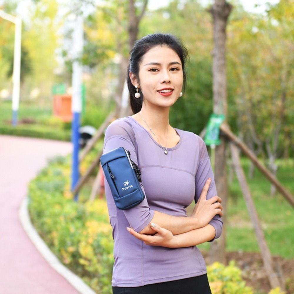 PU Leather Outdoor Running Phone Holder Jogging Bags for Phone  Outdoor Activities