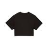 Puma X Rose Solid Color Casual Simple Round Neck Short Sleeve T-Shirt With Small Logo Unisex Tops Black 633806_01