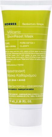 

Korres Santorini Grape Purifying Activated Charcoal Mask TU прозрачный