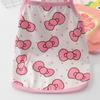 Cat Clothes Summer Through Pet Sling Vest Pet Clothing Dog Puppy Summer Sling Vest