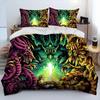 3D Yu-Gi-Oh MONSTER CARD Anime Comforter Bedding Set King Queen Size Duvet Cover Pillowcase for Boys