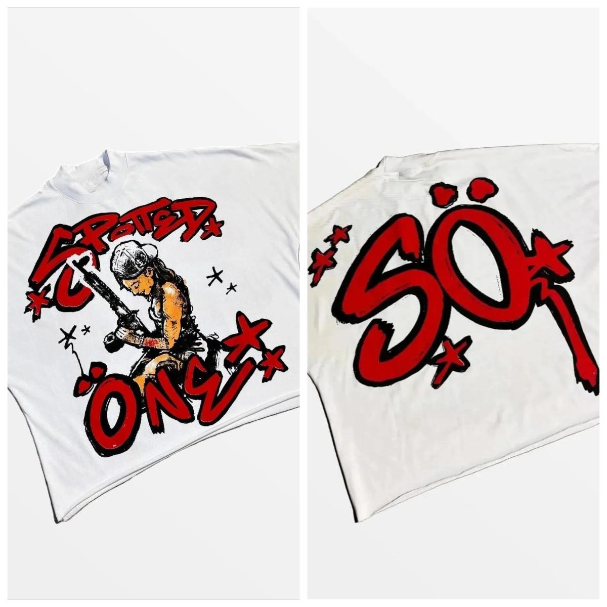 

Хлопковая футболка с принтом в стиле Y2K, летняя, уличный стиль, футболка с коротким рукавом, крутой дизайн, ретро-топ, мужская, женская, для повседневной носки, уличная одежда 4XL