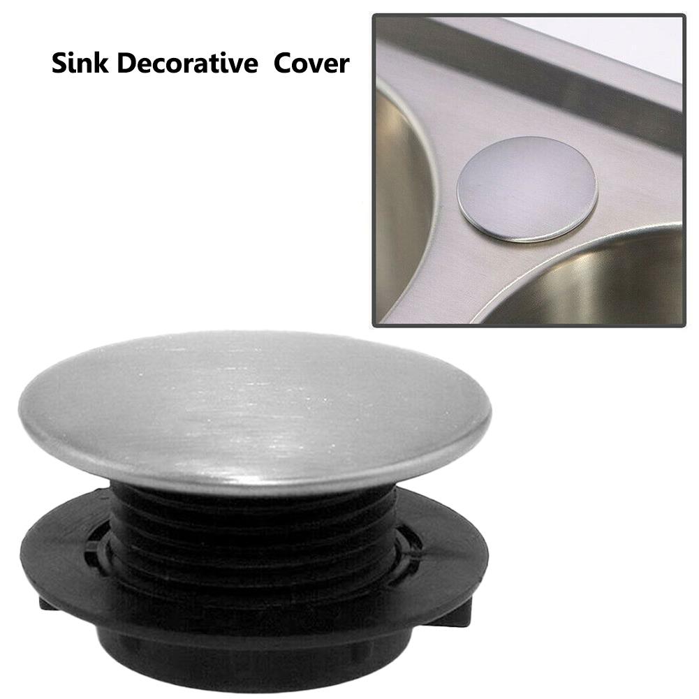 1Pcs Faucet Hole Cover Leak-proof Plastic Kitchen Sink Tap Hole Blanking Stopper Basin Cover Kitchen Bathroom Basin Accessories