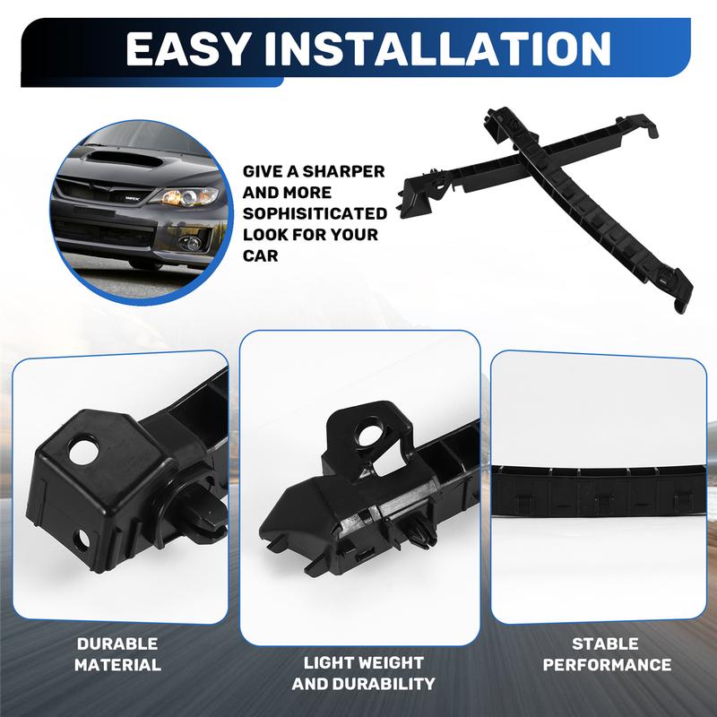 1 Pair Front Left Right Bumper Bracket Holder Mount for Subaru Impreza 2008-2011 GT & WRX 57707FG002 57707FG012—L48A