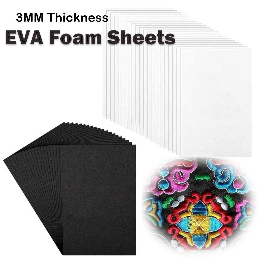5/10 stk. DIY EVA Skumplader Korssting 3 mm Tykke 3D Broderi Håndværk Håndlavet Broderi Skum Broderiskum