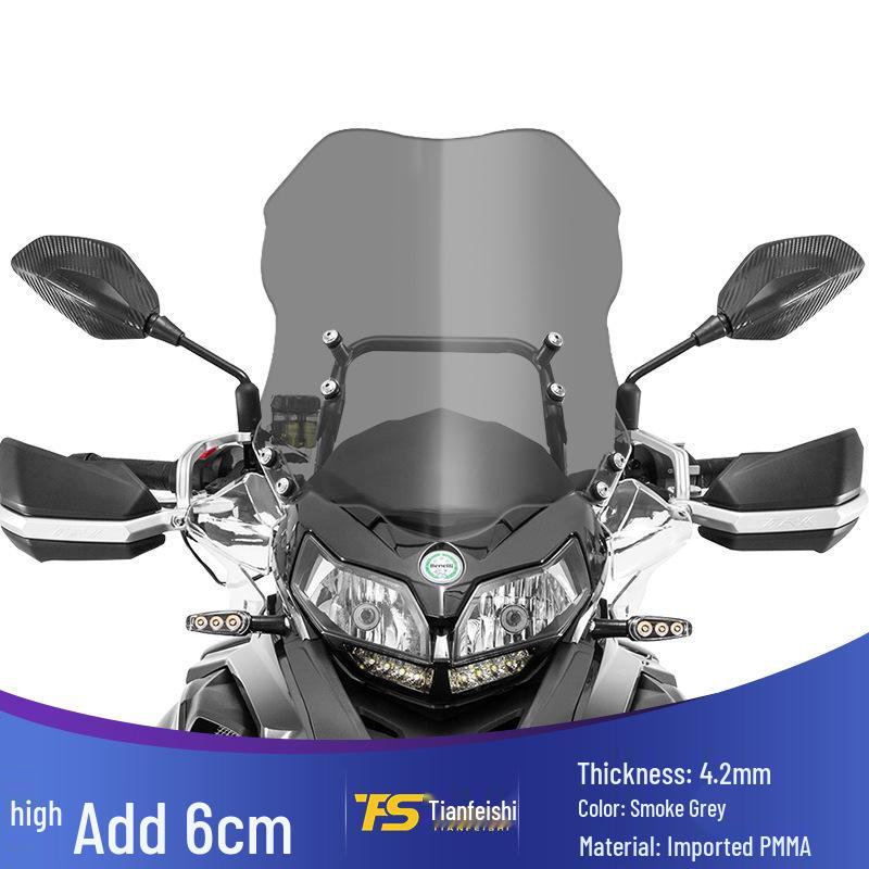 Benelli Jinpeng TRK502/502X Raised Windshield Accessory