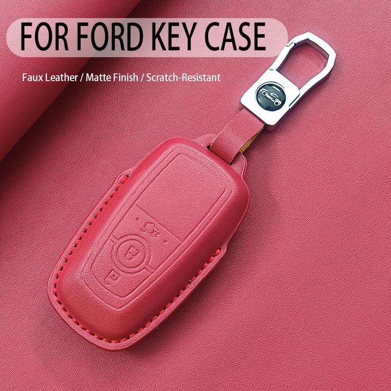 Car Key Case Cover Fob For Ford Focus 3 4 St Mondeo 5 Mk5 Edge Fusion Mustang Explorer F150 F250 F350